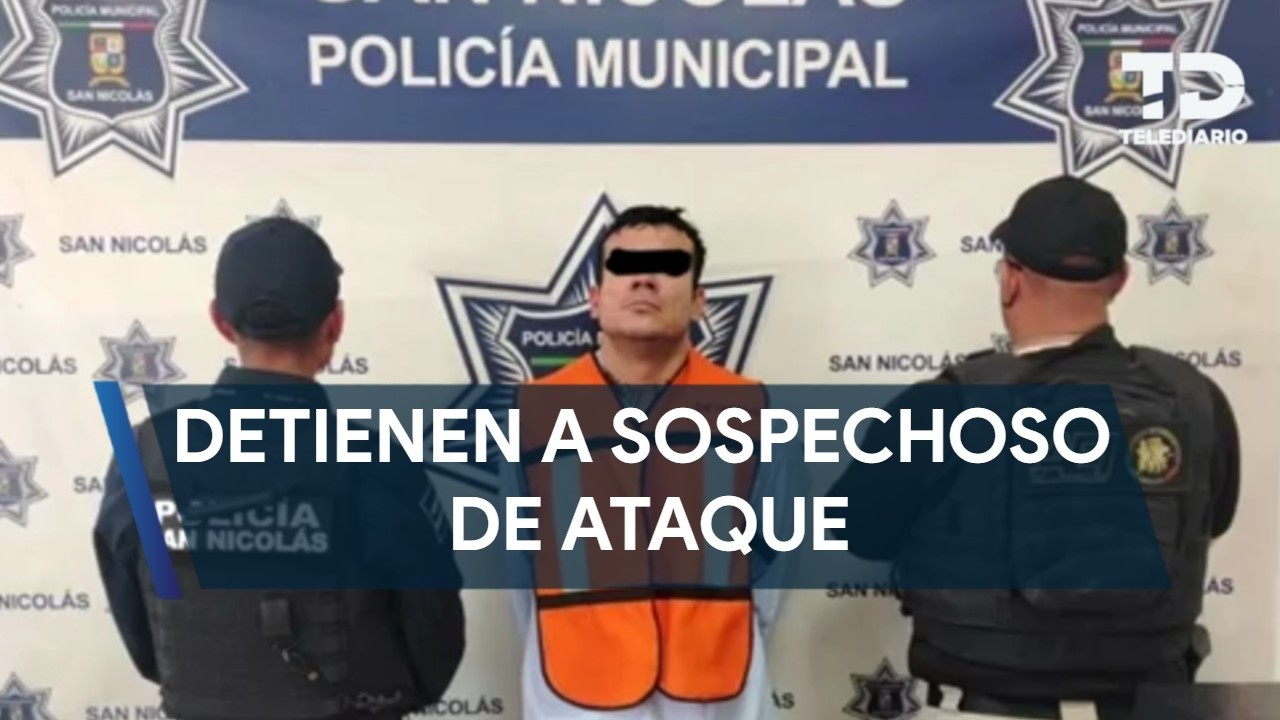 Detienen a sospechoso de ataque con bomba molotov en San Nicolás