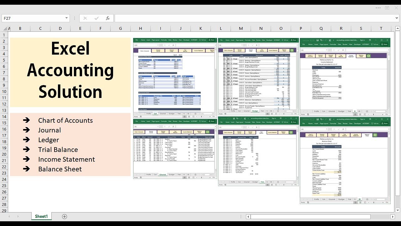 Excel Accounting Solution - Template