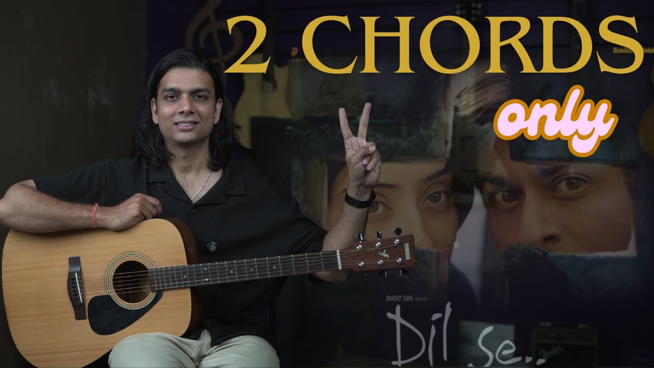 This A R Rehman Classic is so EASY on guitar | Dil Se Re Guitar Lesson