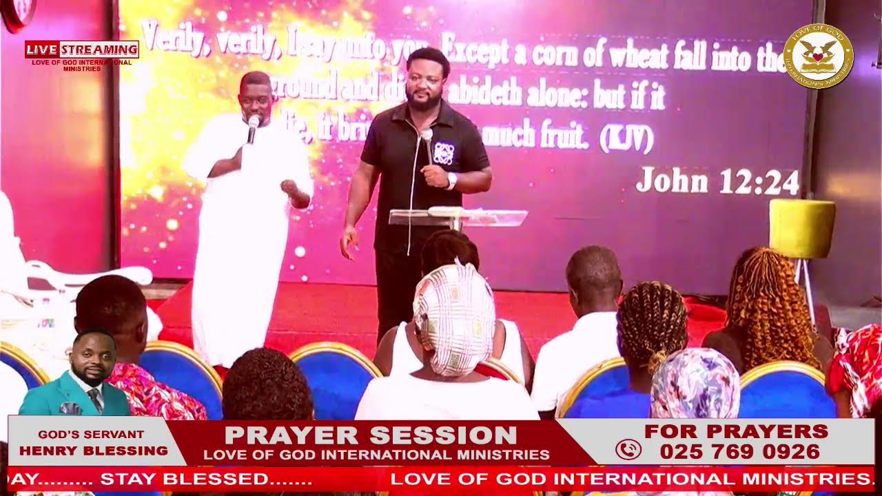 [[[ LIVE ]]] 12/01/2026  MONDAY MOKRNING SERVICE WITH  PROPHET HENRY BLESSING.