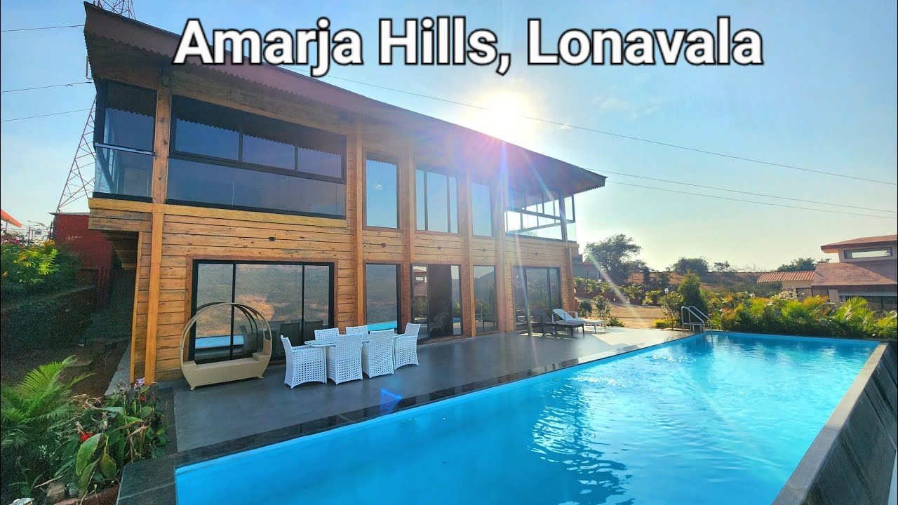 7.50 Crore, 6bhk Wooden Chalet, Newly Built & Furnished, Amarja Hills, Pawna, Lonavala