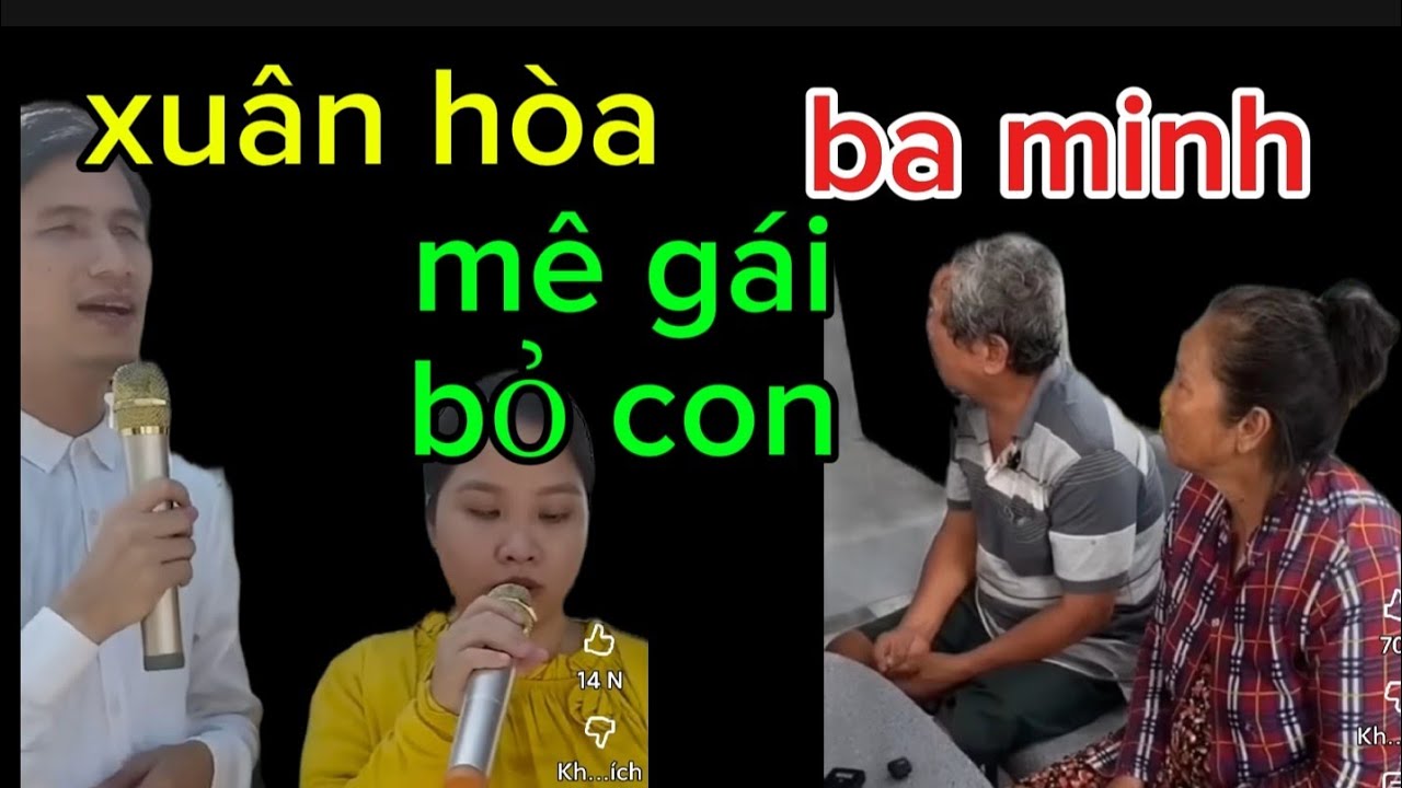 Chú ba minh và xuân hòa y chang nhau bỏ rơi con và theo vợ nhỏ tiền bạc thì không cho con
