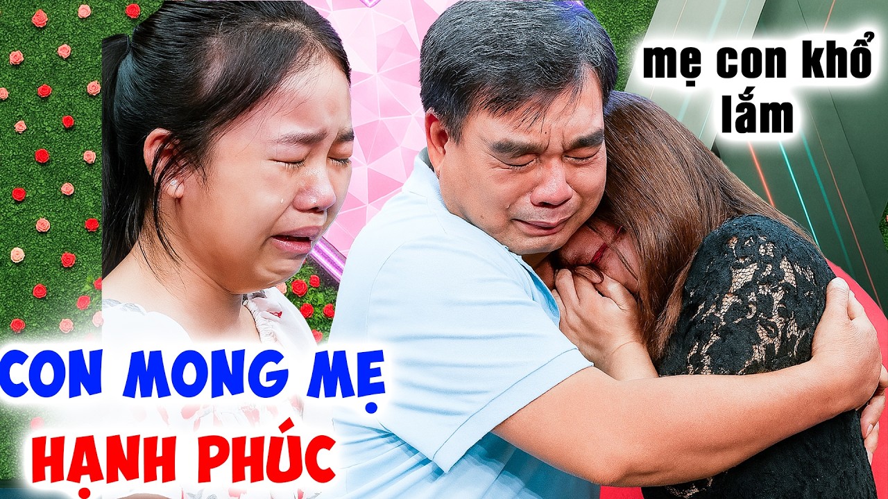 Con gái KHÓC NGẤT ĐI TÌM CHỒNG CHO MẸ cả trường quay nghẹn lòng mong chú thương mẹ - Hẹn Hò QL