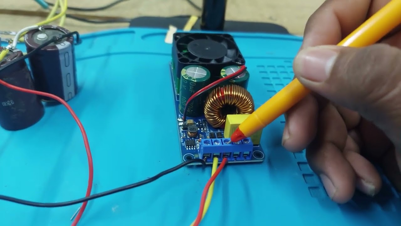 Prueba de audio IRS2092S 500W, (IRS2092S 500W Audio Test)