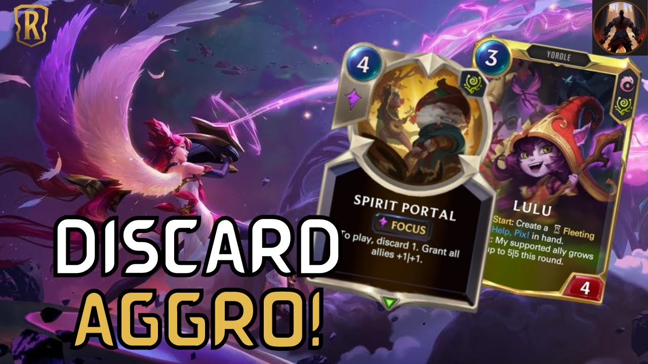 I Blinged Out My Jinx Lulu Discard Aggro Deck - STAR GUARDIANS!! | Legends of Runeterra