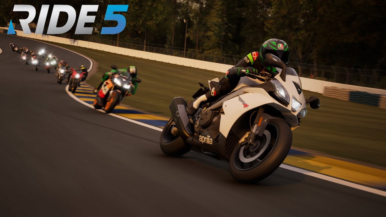 RIDE 5 -  Aprilia RSV4 R 2010 Road Atlanta Bike Racing gameplay 