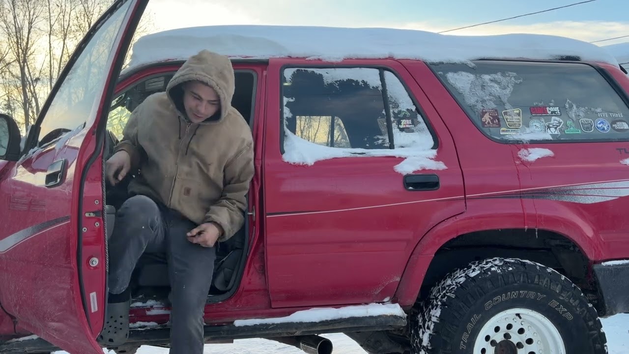 1992 Toyota 4Runner 22re cold start (-5°f)