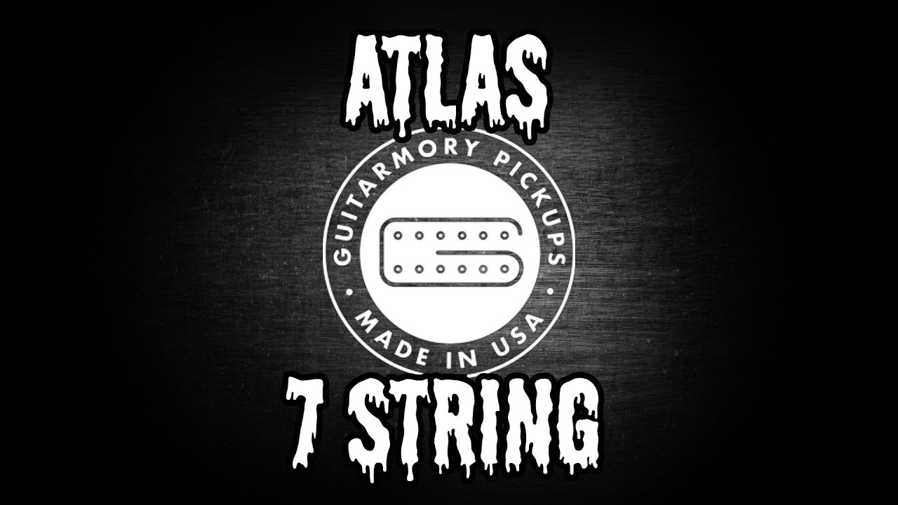 Guitarmory Atlas 7 String Pickup | Metal