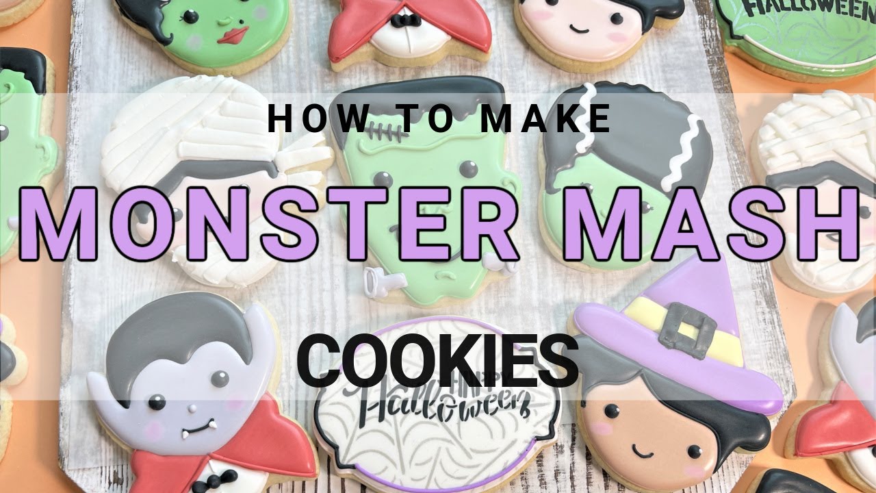 How to Make Monster Mash Cookies