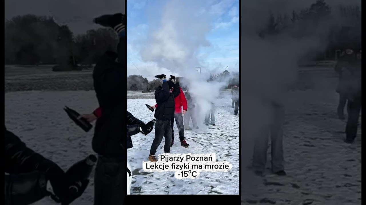 Lekcje fizyki podczas mrozów.