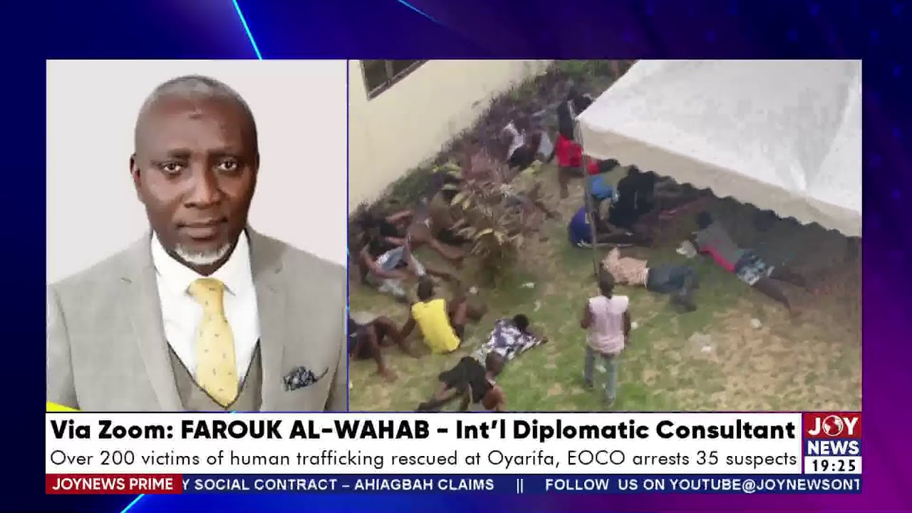 Human Trafficking: Over 200 victims rescued at Oyarifa, EOCO arrests 35 suspects | JoyNews Prime