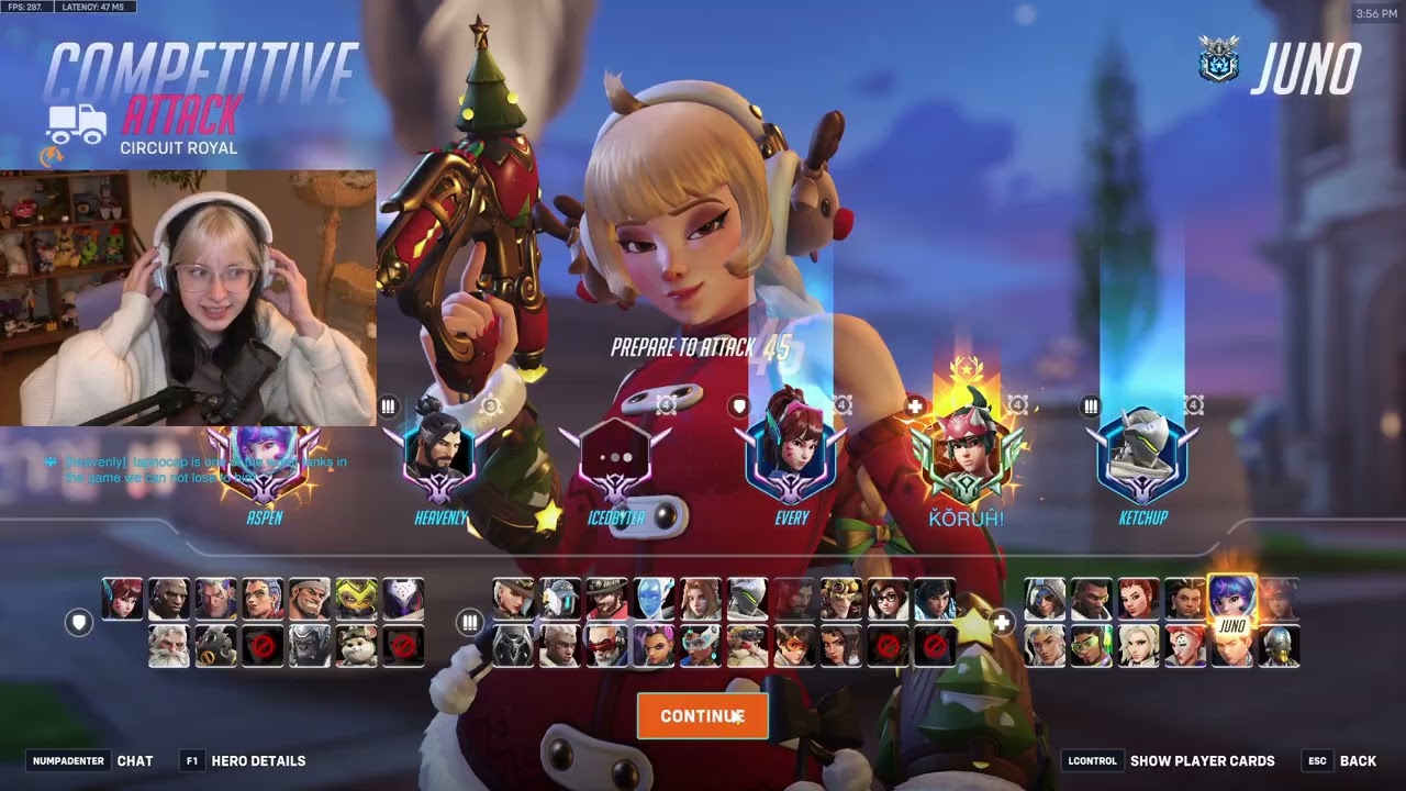 25+ K HEALS! NEW SEASON! ASPEN JUNO GOD - OVERWATCH 2 SEASON 20 TOP 500 GAMEPLAY