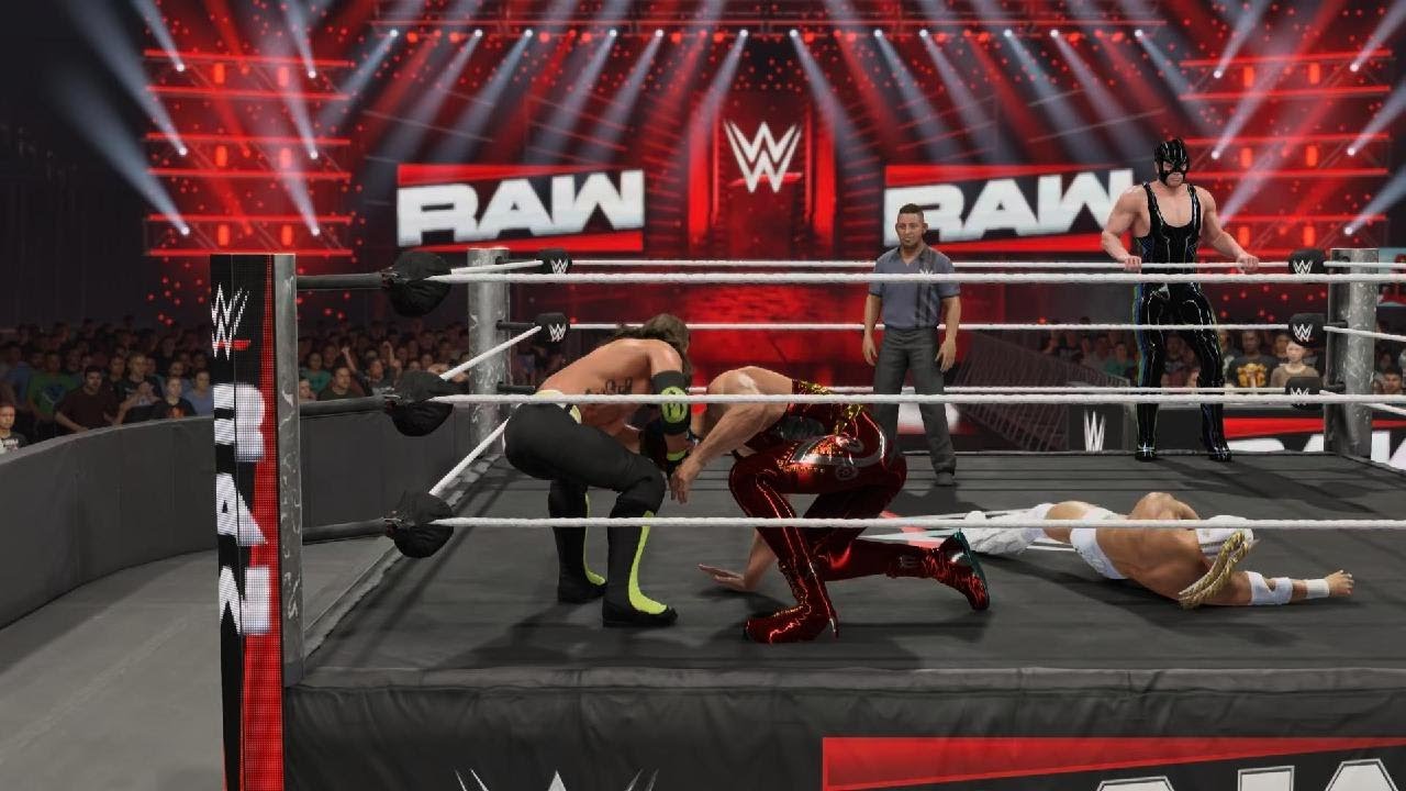 The Alliance Vs AJ Styles & Dragon Lee