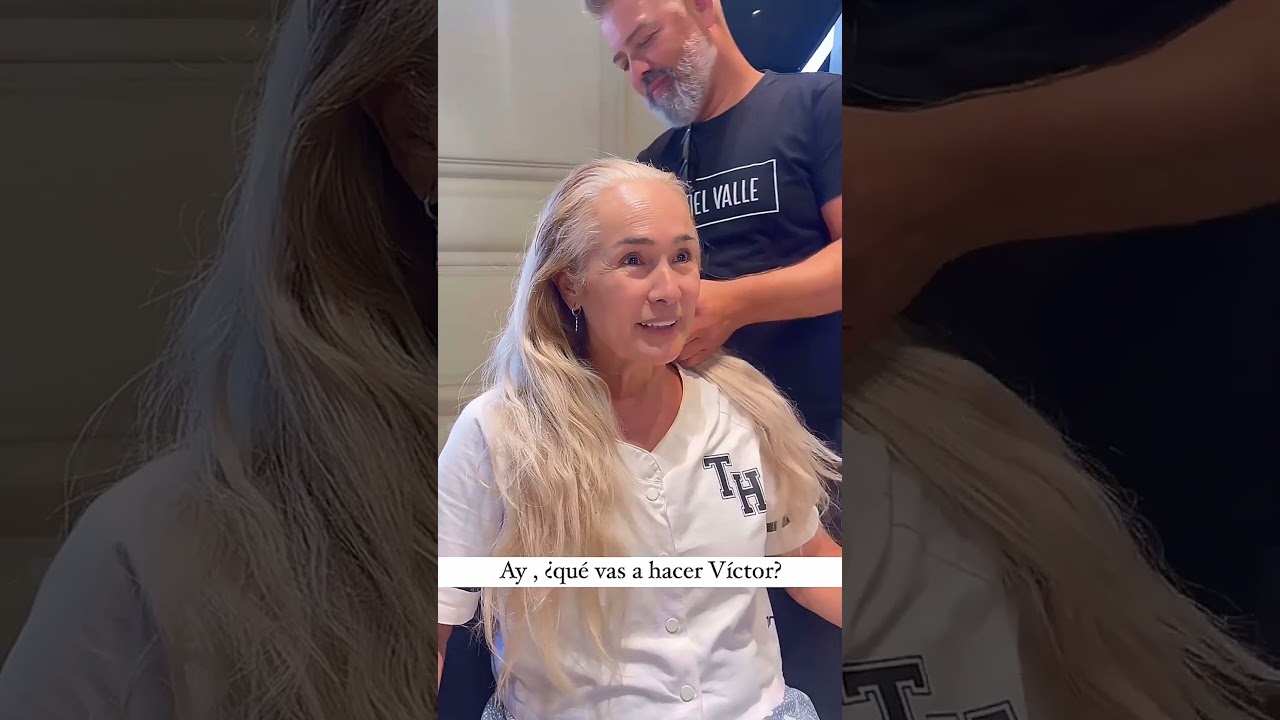 PERFECT BLONDE & BOB HAIRCUT 😍#victordelvalle #peluquera #rubio #peinado