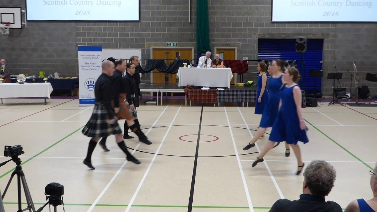 Newcastle Festival 2018 - Edinburgh Scottish Dancers - What a Beau my Granny Was (R)