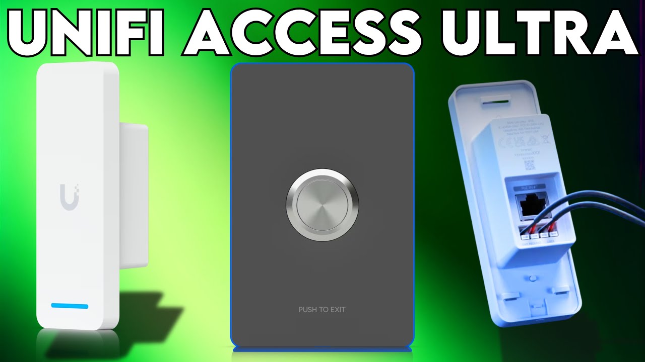 Unifi Access Ultra: Reader and Hub built into one!!