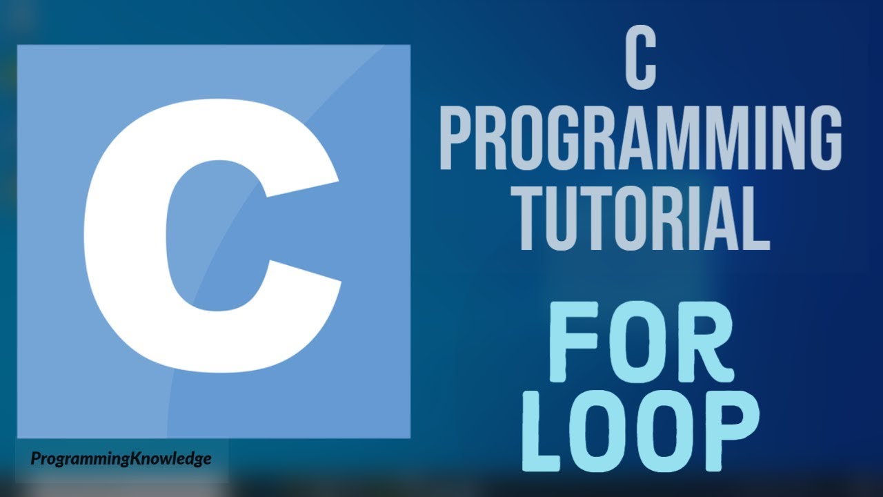C Programming Tutorial for Beginners 16 -  for loop in C