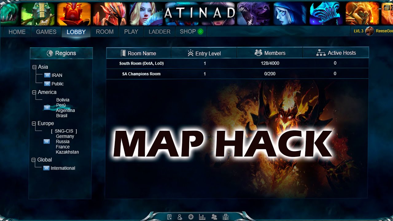 Atinad MapHack DotA 1