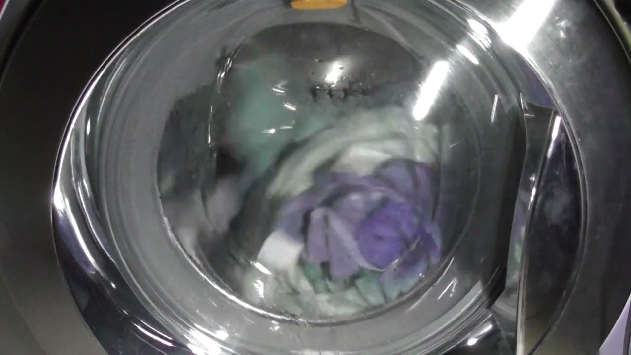 LG F1480YD5 Washer/Dryer, Cottons 95 cycle with Prewash, Intensive and Rinse+ 1/2