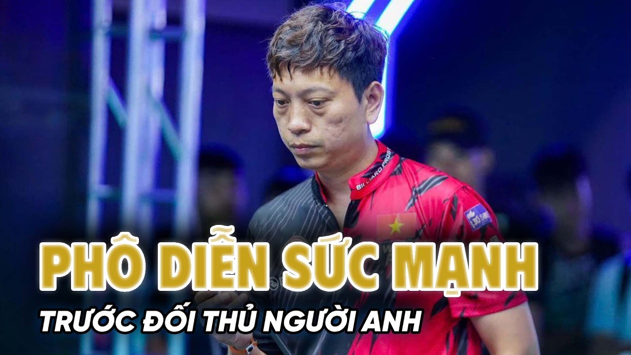 Màn phô diễn sức mạnh của Hoàng Sao trước đối thủ người Anh
