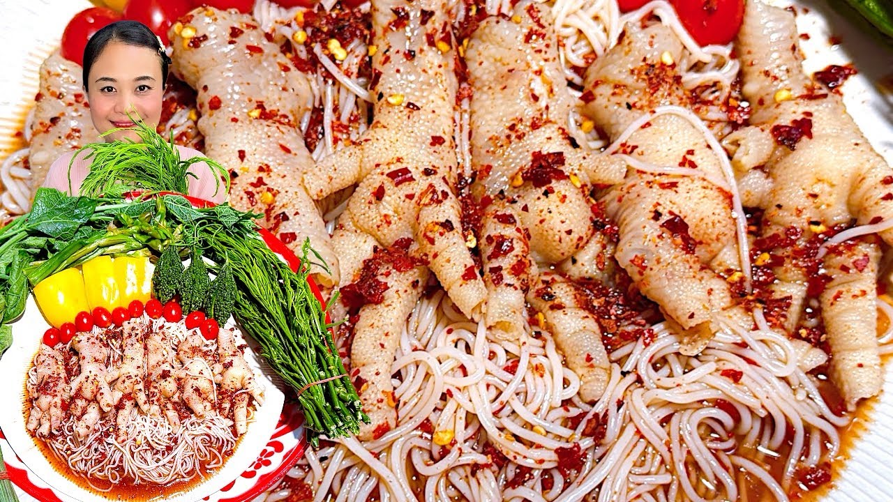 Ep.32/26 เมนูที่กินไม่เคยเบื่อแซ่บตลอด ขนมจีนซาวน้ำปลาร้าตีนไก่ เผ็ดๆแซ่บๆจ้า 09-02-2026