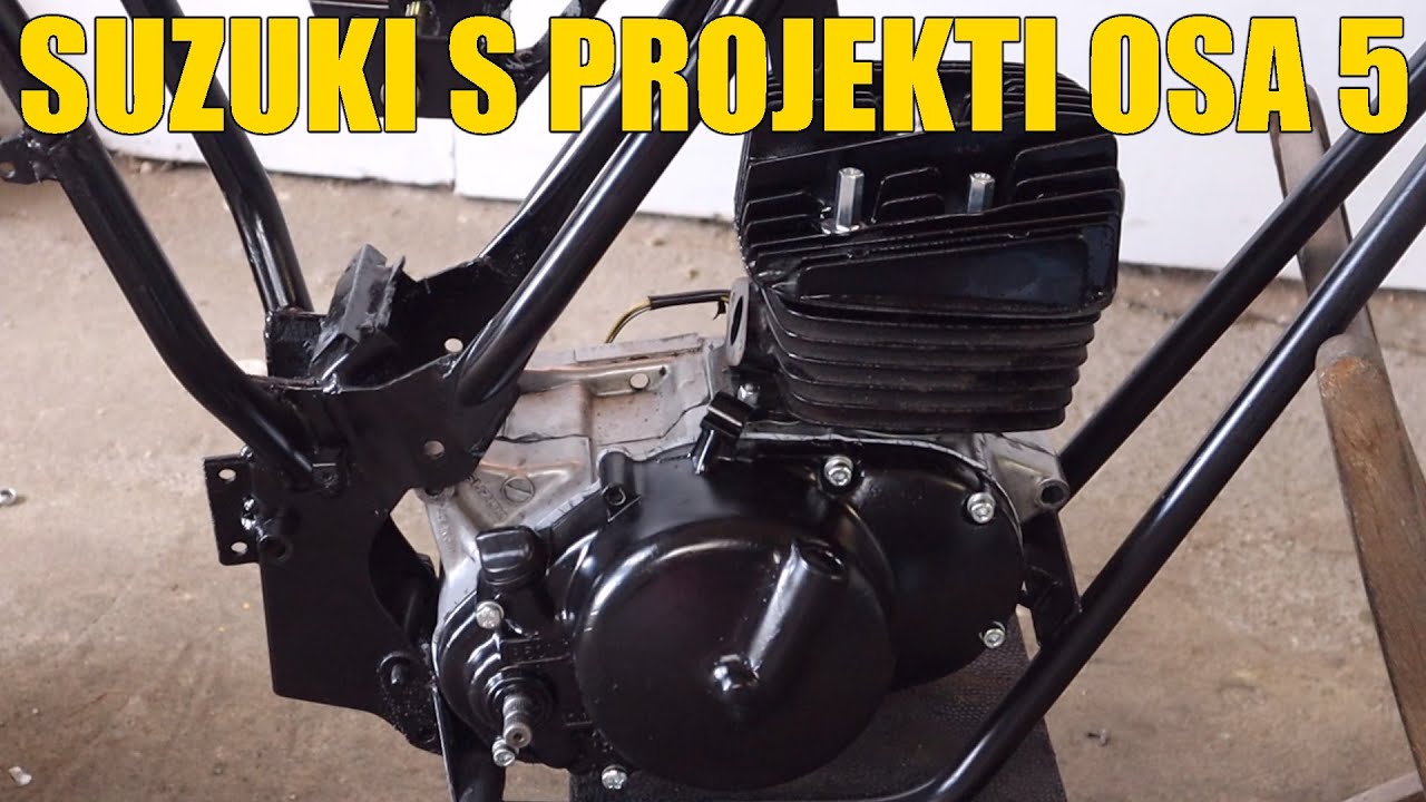 MOOTTORI KASAAN! / Suzuki S Projekti Osa 5!