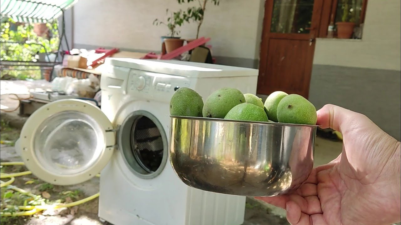 Изготовление машины для очистки грецких орехов,