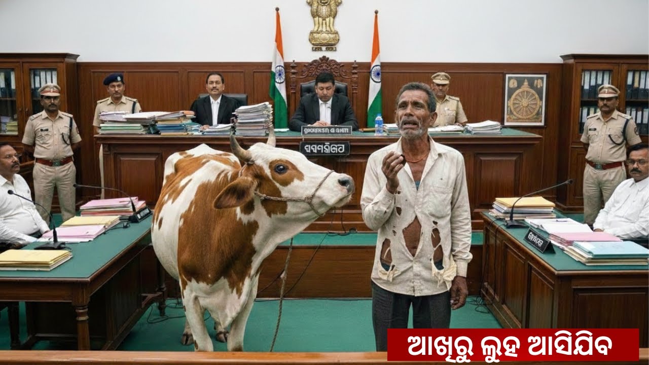 କାହିଁକି ଗୋଟିଏ ଗାଈ ପାଇଁ ଗରିବ ଲୋକ ଅଦାଲତରେ! 😱 ଶେଷରେ ସତ୍ୟ ଜାଣି ସବୁ ଅବାକ୍