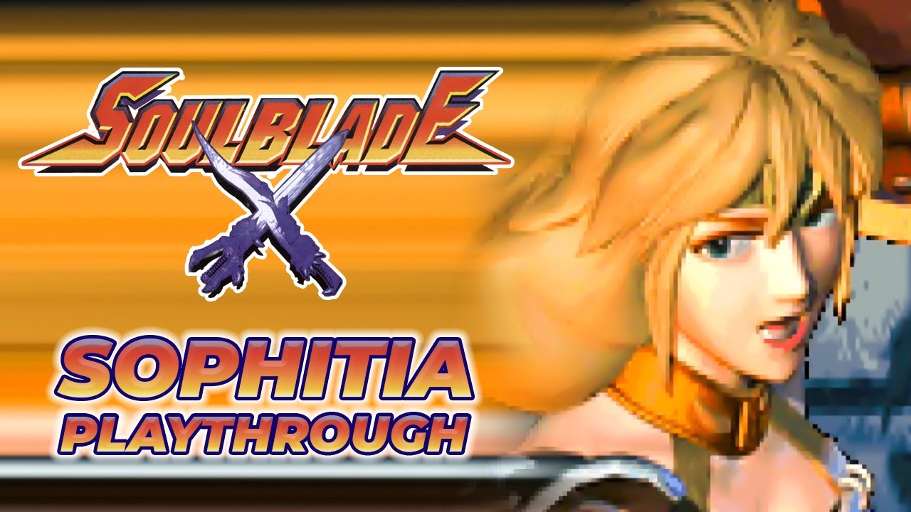 SOUL BLADE (PS1) - SOPHITIA Аркадный режим