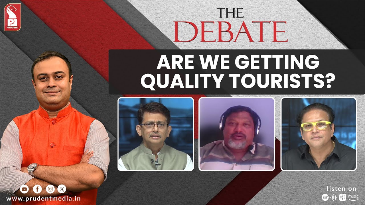 Are we getting quality tourists? | The Debate | Prudent | 301223