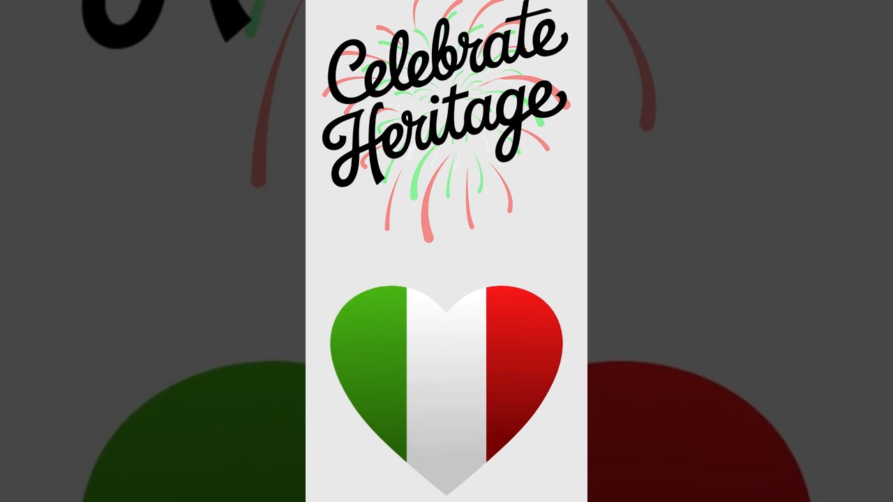 Happy Italian Heritage month! 
