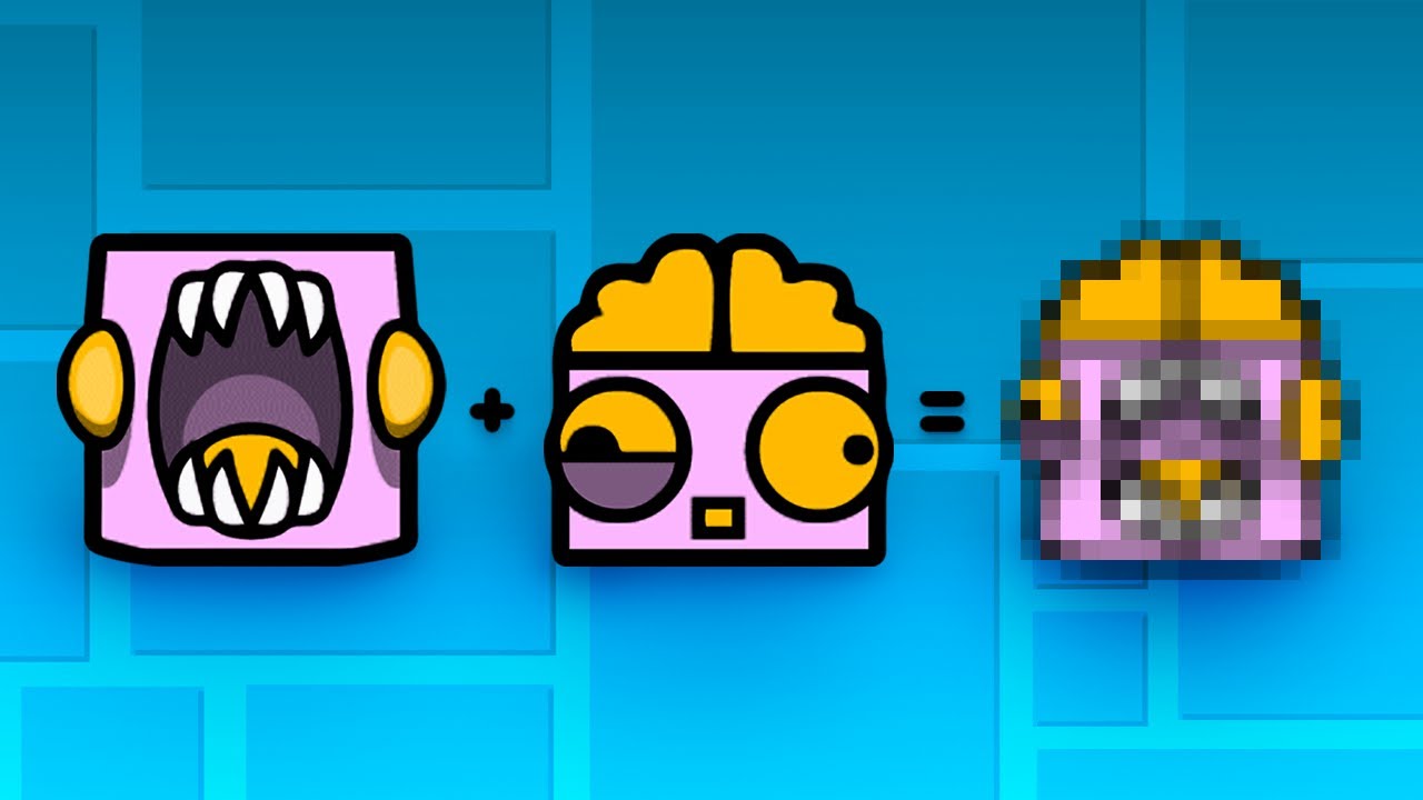I COMBINED Geometry Dash Icons