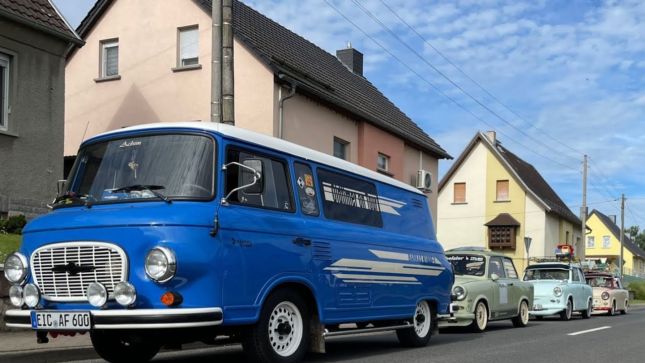 Oldtimertreffen Greußen 2024, Karlsplatz 06.07.