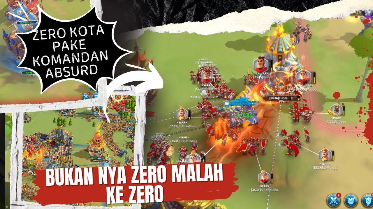 Komandan Troll Dipakai Rally? 🤯 Ini Zero Paling Kocak di ROK! 😂🔥