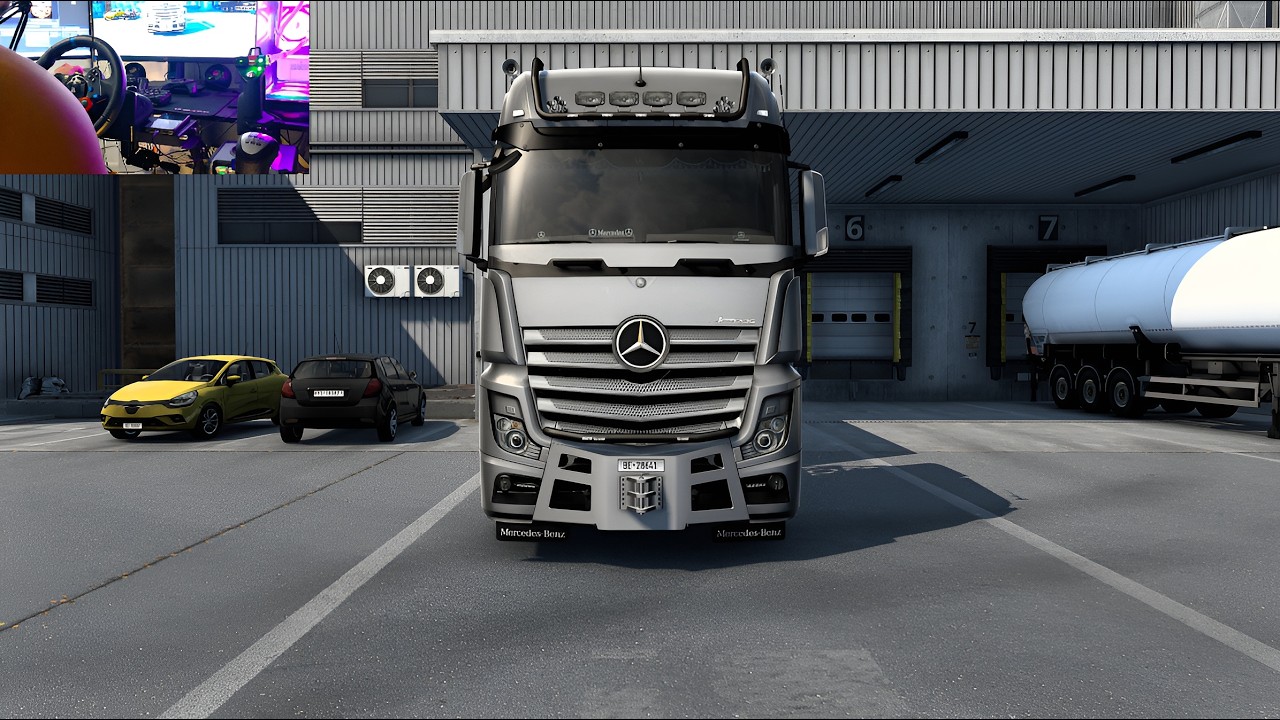 ETS2 1.58 | Conducción Nocturna Realista con Carga de Motocicletas | Podgorica - Sarajevo