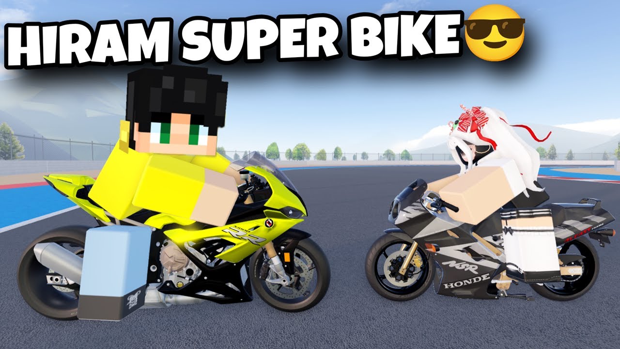 PINAHIRAM KO ang SUPER SPORTS BIKE sa MABAGAL na MOTOR Para MANALO at MEETUP sa ADMIN sa ROBLOX