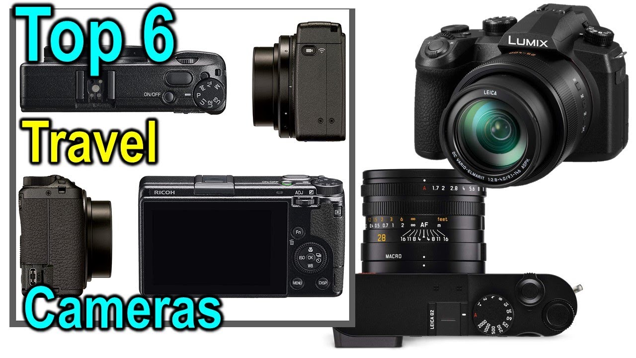 Top 6 - Best Travel Cameras in 2023/ vlog camera/ Travel Cameras