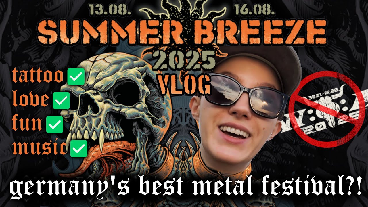 My Favourite Metal Festival? Summer Breeze 2025 Vlog