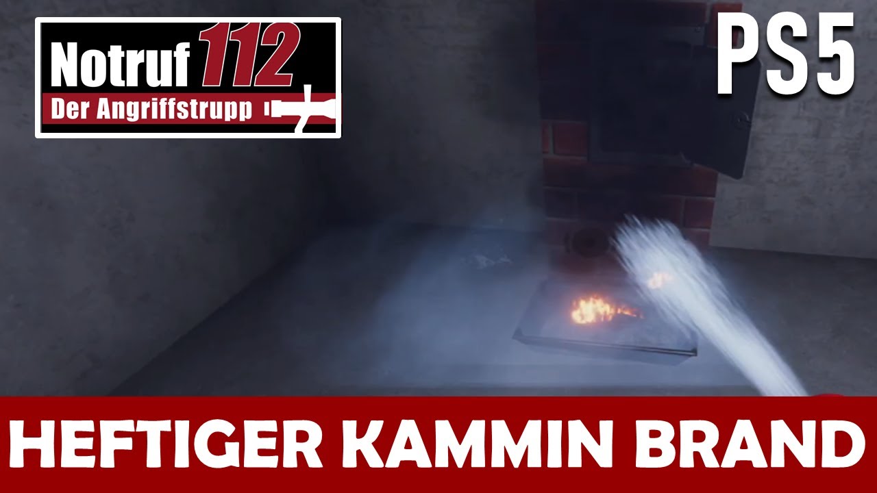 Notruf 112 🚒 Der Angriffstrupp | PS5 - Karriere #10 | Der KAMMIN macht gefährliche Probleme 🔥