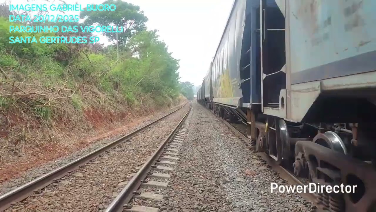 GE AC44i ALL #8276 PASSANDO VAZIO EM SANTA GERTRUDES SP 