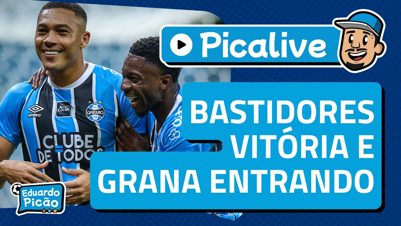 (PICALIVE) AO VIVO FALANDO DE GRÊMIO | DINHEIRO ENTRANDO PARA O TRICOLOR | LIVE DO PICÃO