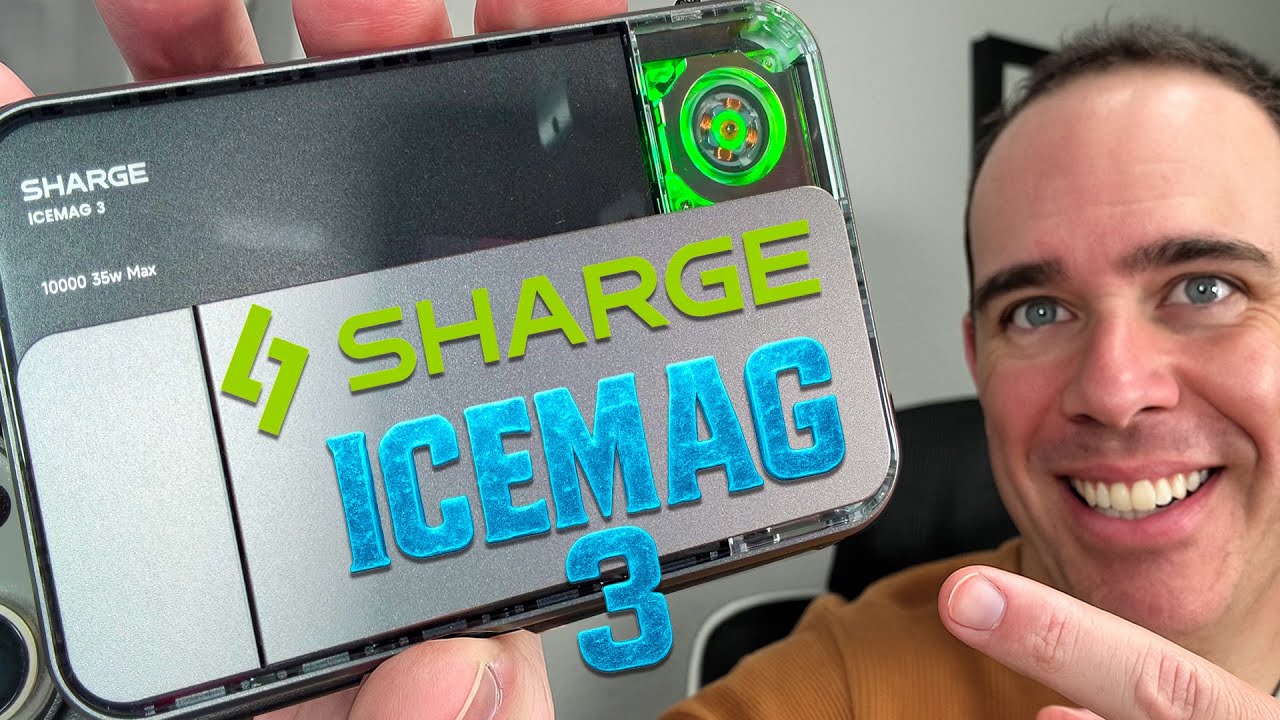 Обзор портативного аккумулятора Sharge Icemag 3 Qi2.2 — быстрый, холодный и мощный? Мой реальный ...