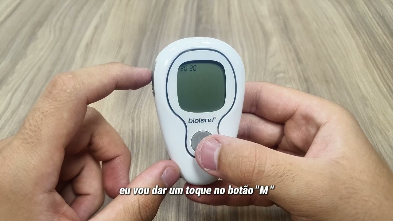 COMO CONFIGURAR DATA E HORA BIOLAND G-425-3