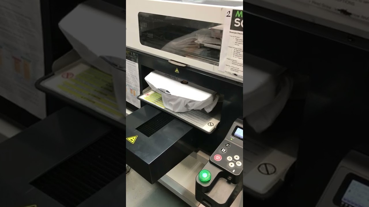 Brother GT3 Printing Test