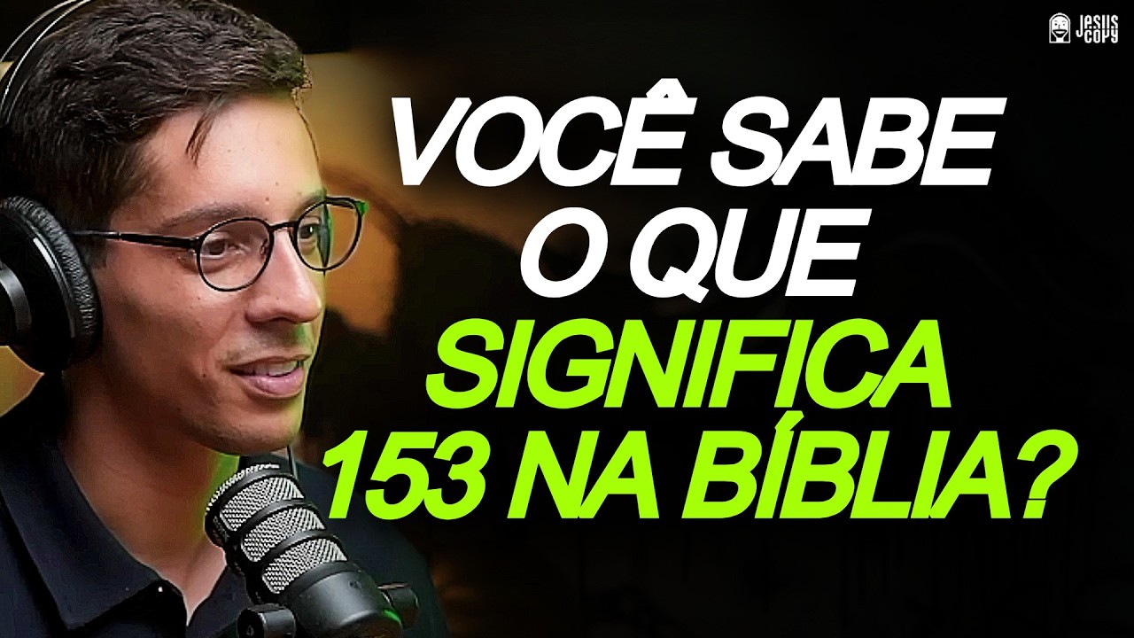 TUDO QUE ESTÁ NA BÍBLIA FOI PENSADO - ISAQUE LEVY | Podcast Jesuscopy