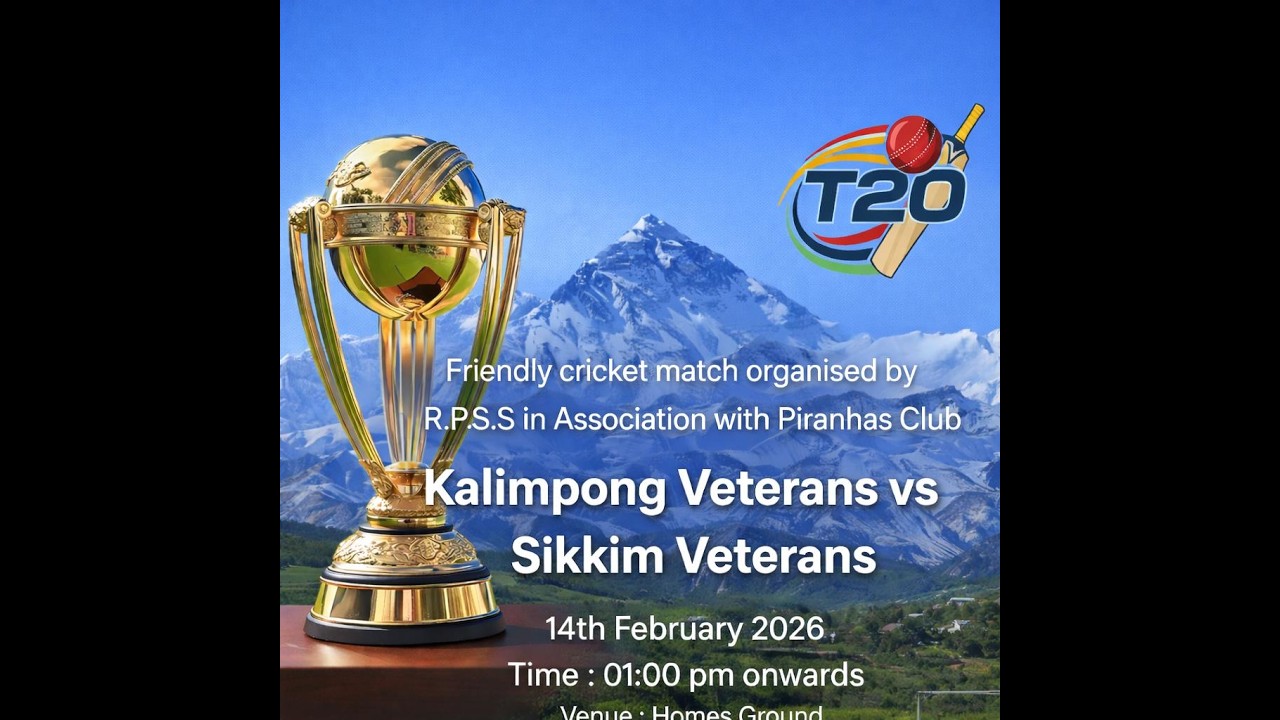 KALIMPONG VETERANS VS SIKKIM VETERANS | FRIENDLY MATCH ORGANISED BY R.P.S.S