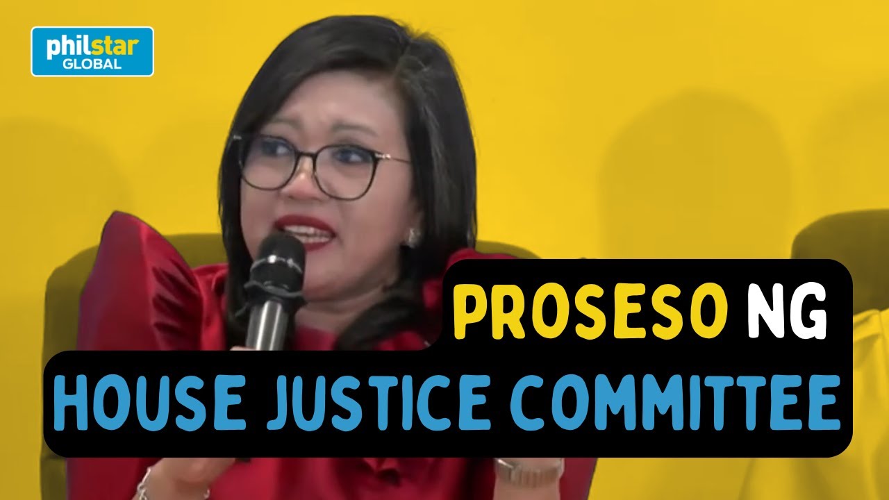 Rep. Luistro nilinaw ang proseso ng Justice Committee sa impeachment complaints