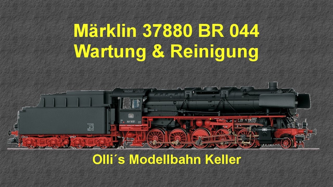 M&auml;rklin 37880 BR 044 Wartung & Reinigung
