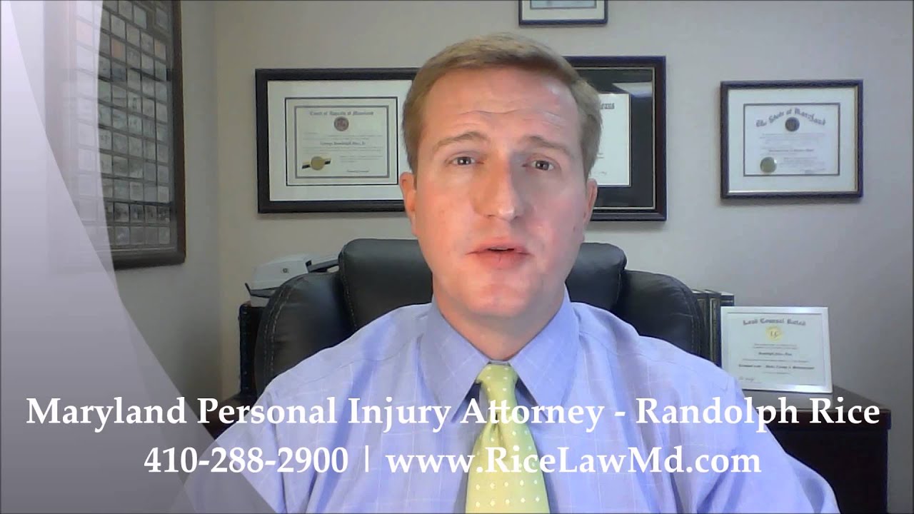 Should I Contact My Insurance Company After a Car Accident in Maryland | Personal Injury Attorney