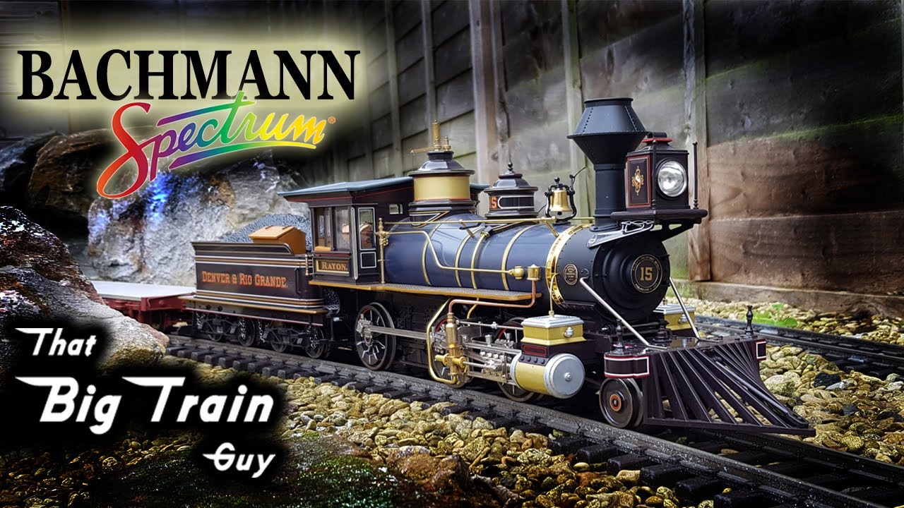 НОВЫЙ Bachmann Spectrum 2-6-0 в масштабе 1:20.3 — Распаковка и обзор — D&RG 'RATON'